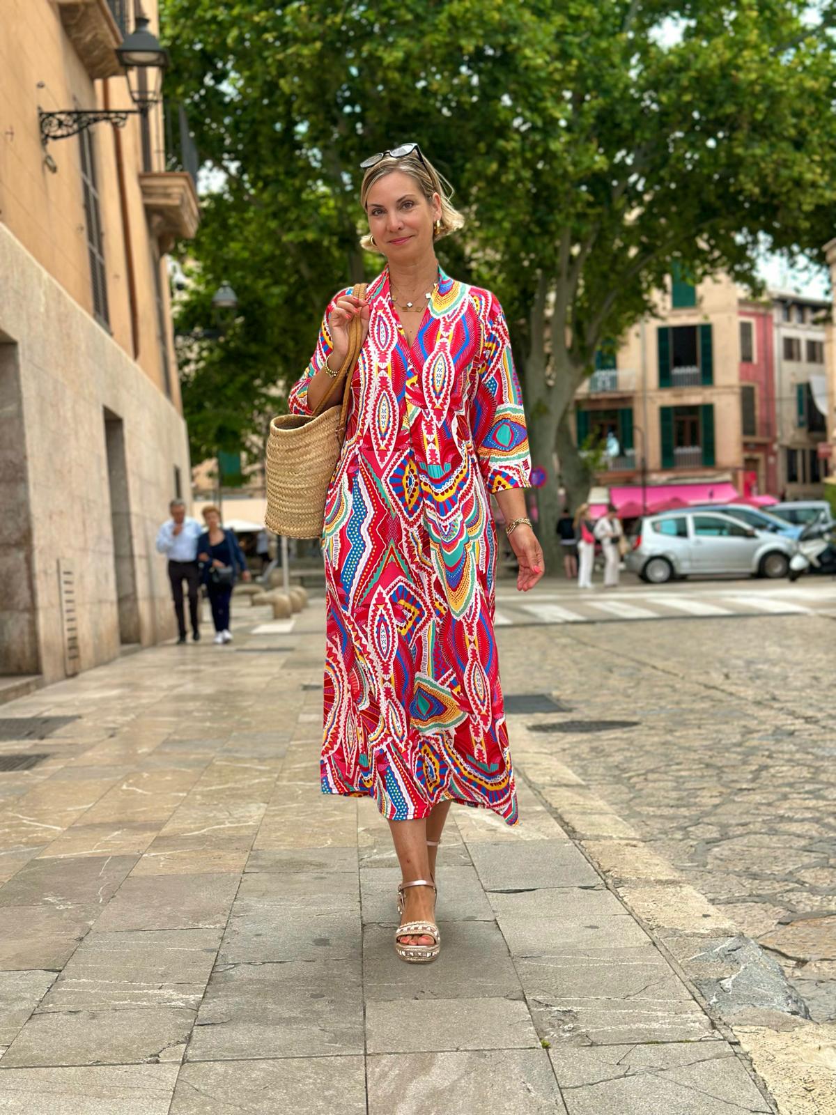 Sommerliches Onesize Kofferkleid "LIVA"