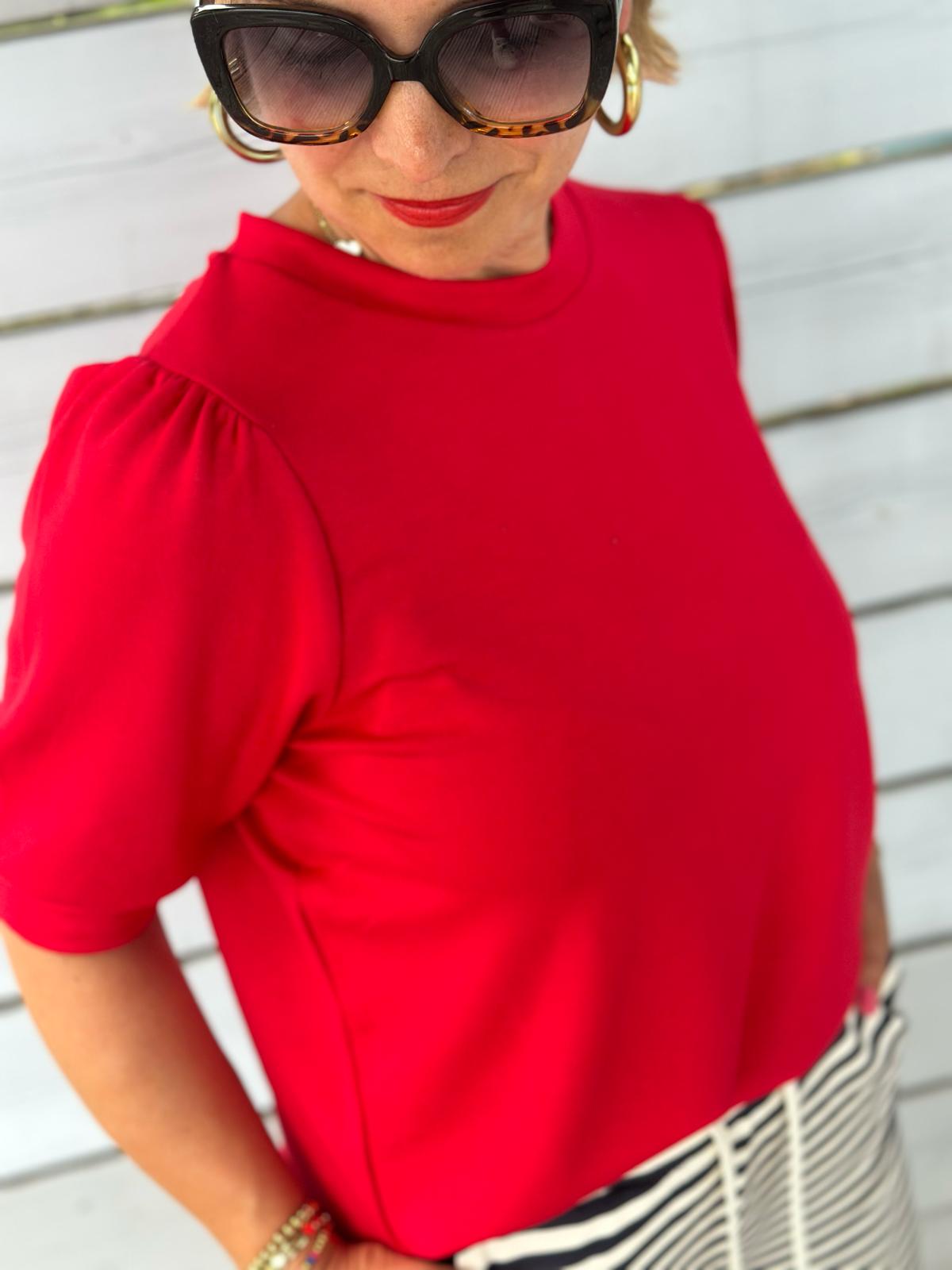 SC-BANU 83 BLUSE ROT