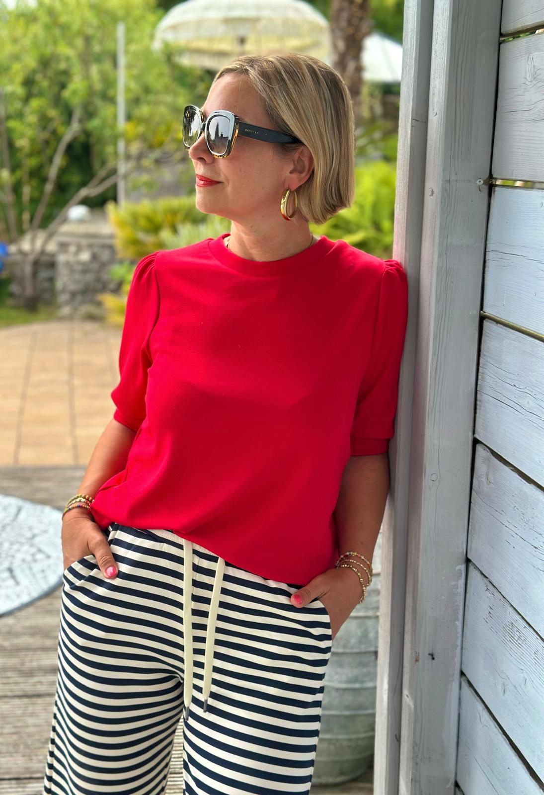 SC-BANU 83 BLUSE ROT