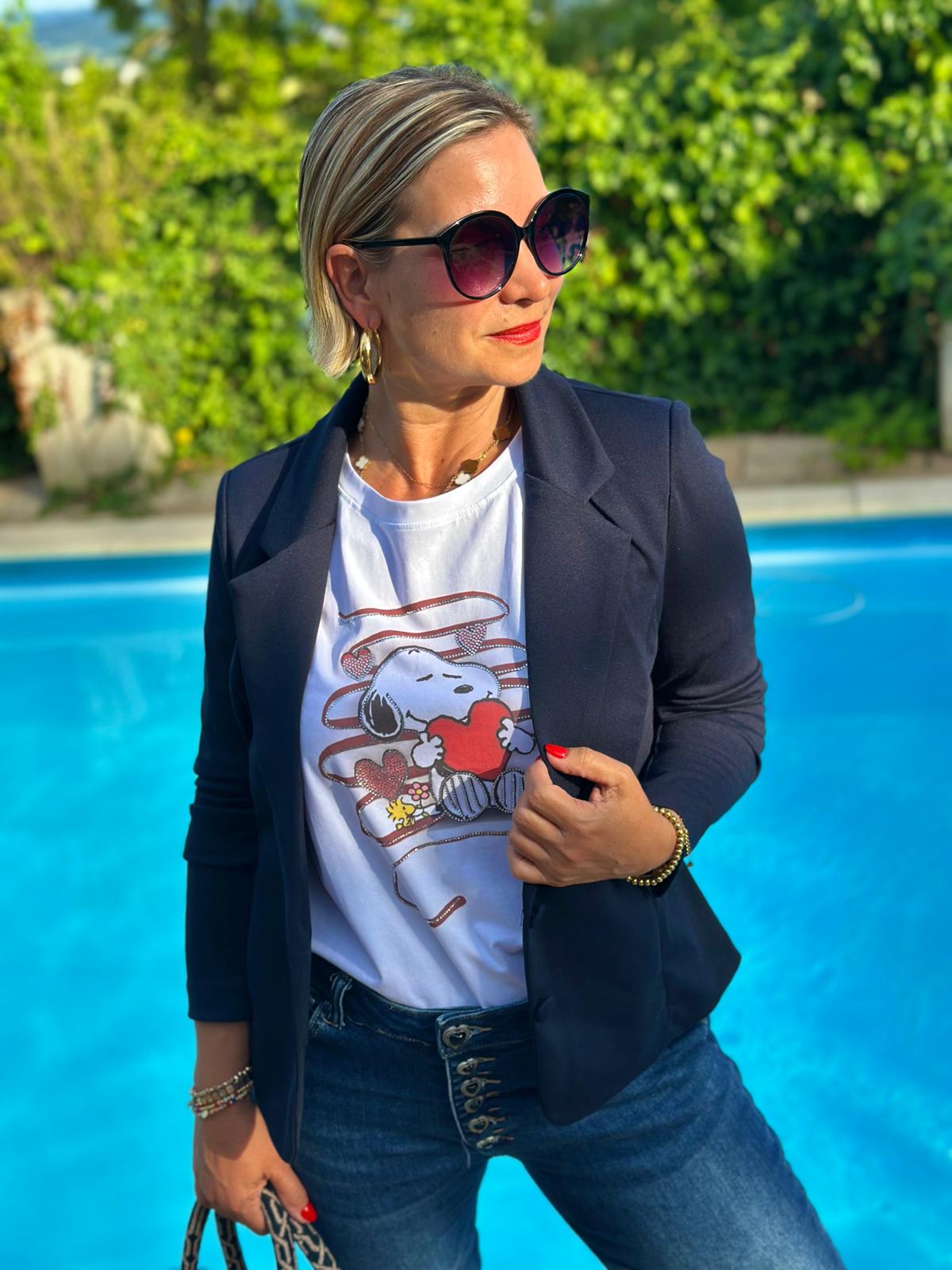 Süßes SNOOPY Shirt "HERZCHEN"
