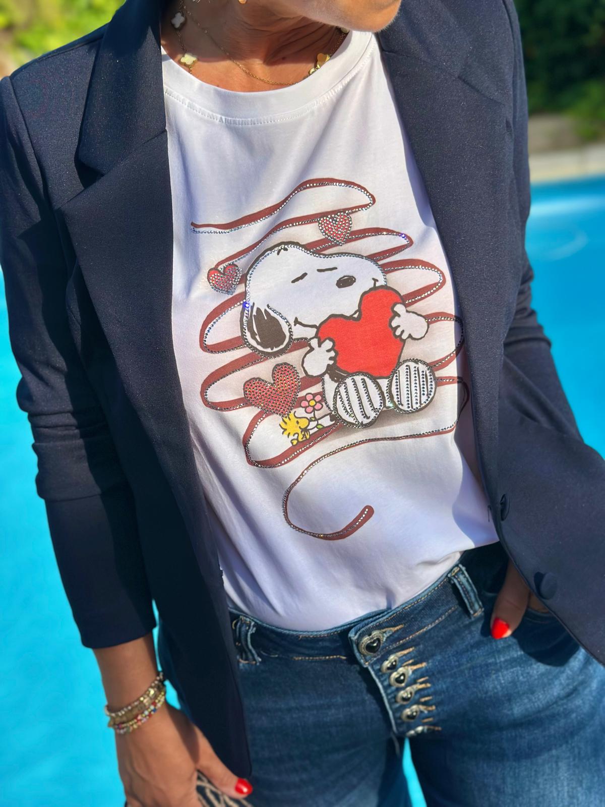 Süßes SNOOPY Shirt "HERZCHEN"