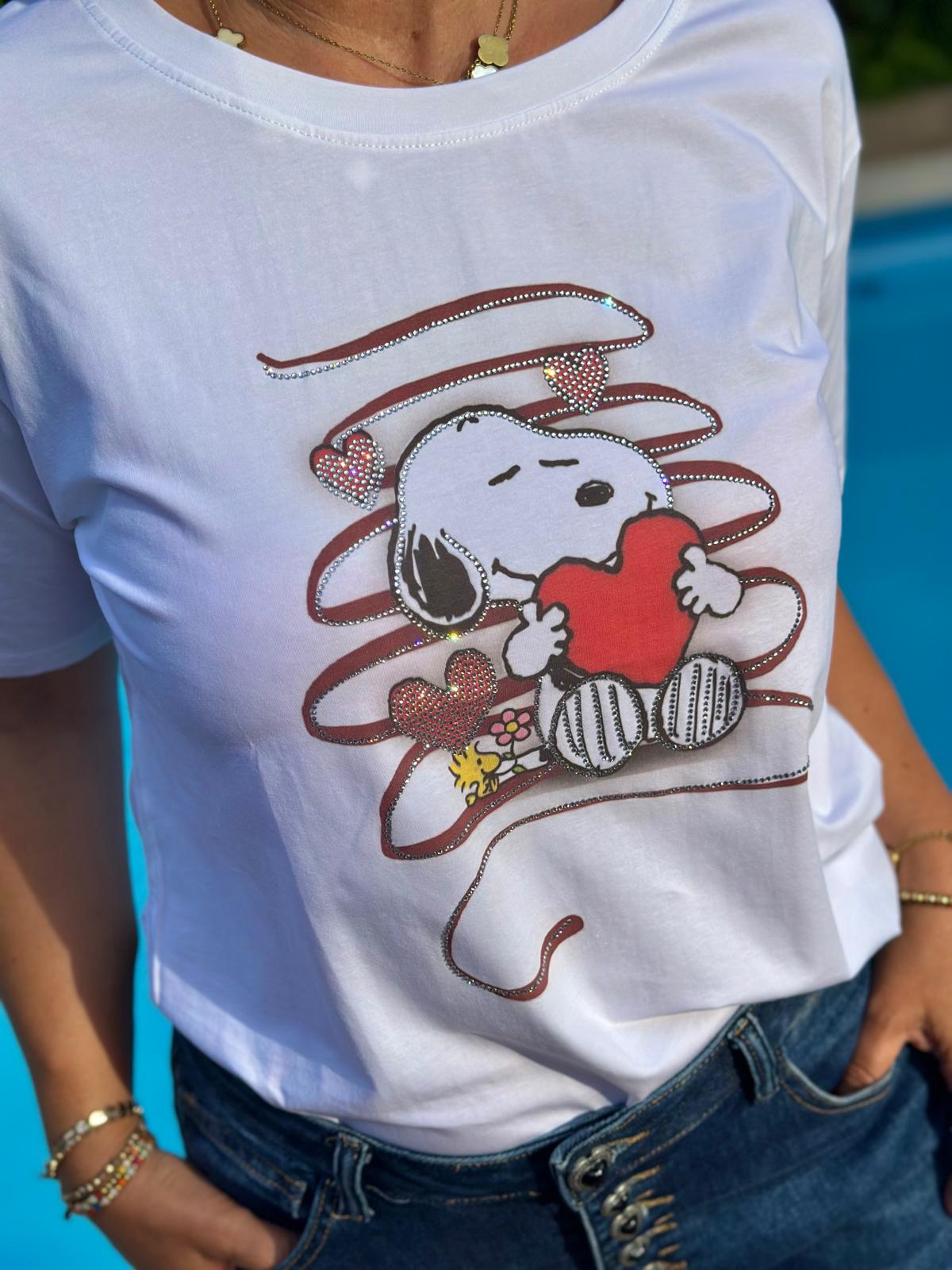 Süßes SNOOPY Shirt "HERZCHEN"