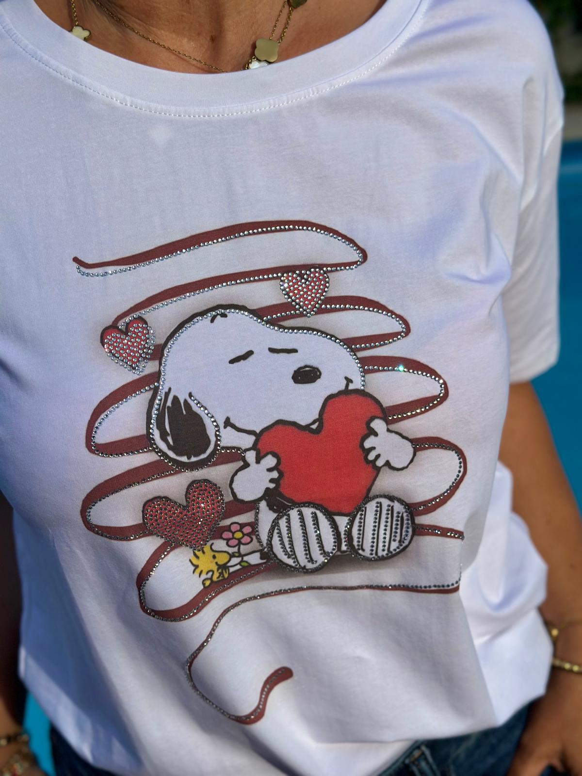 Süßes SNOOPY Shirt "HERZCHEN"