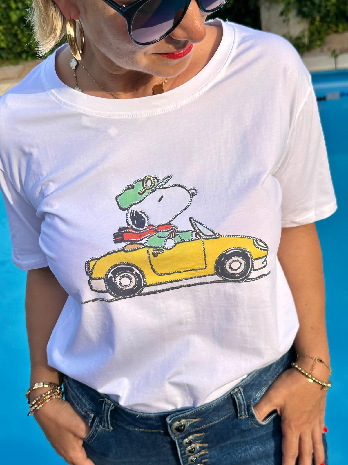 Süßes SNOOPY Shirt "ON TOUR"
