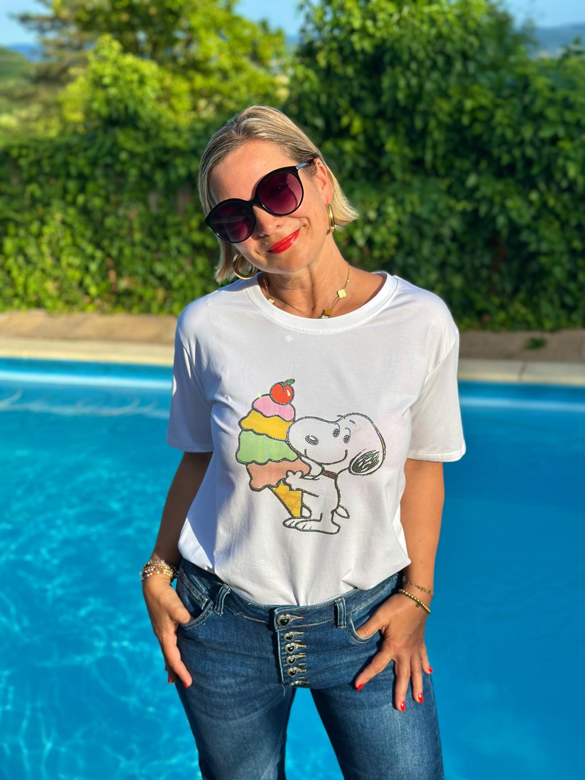 Süßes SNOOPY Shirt "EIS"