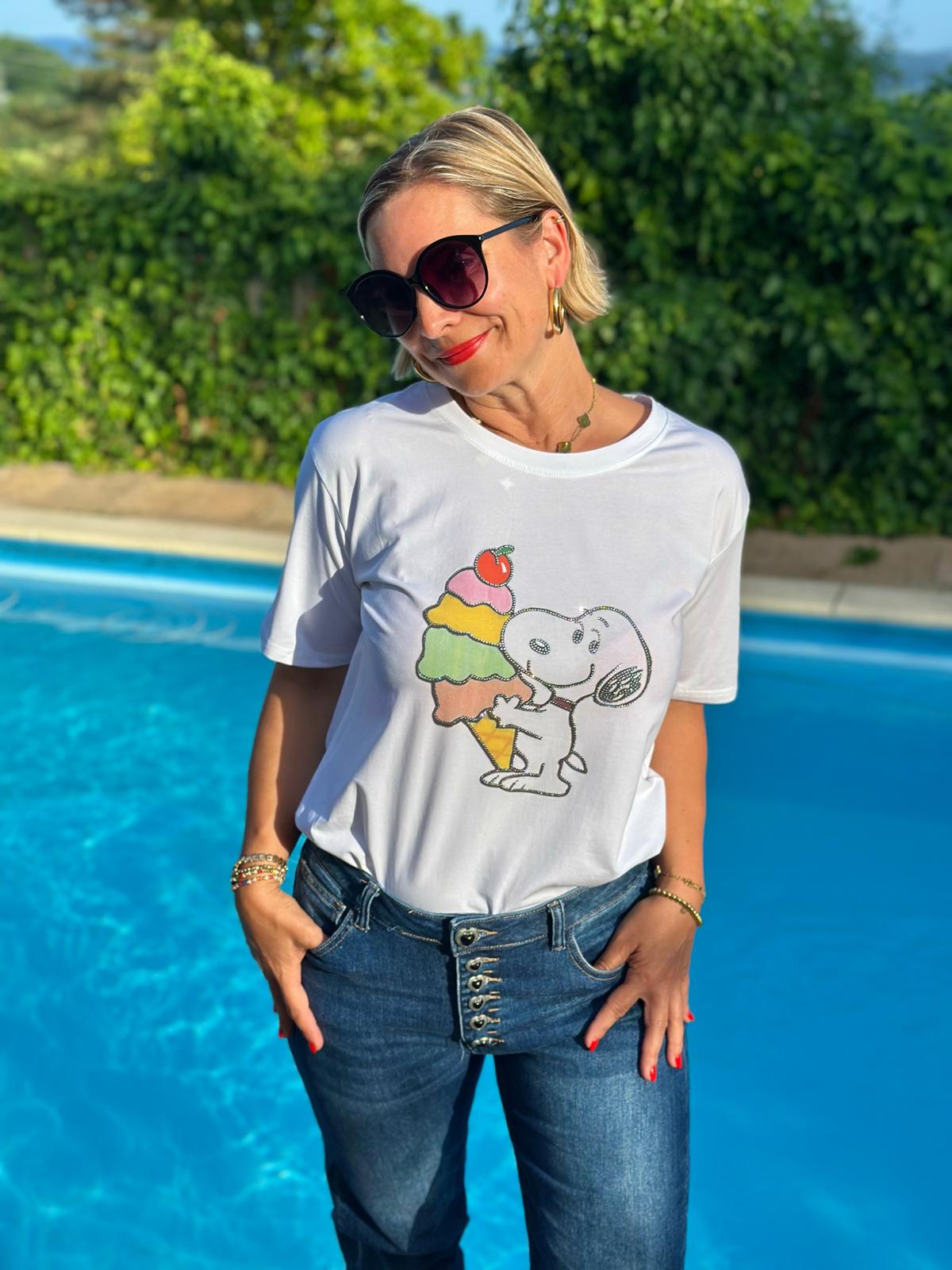 Süßes SNOOPY Shirt "EIS"
