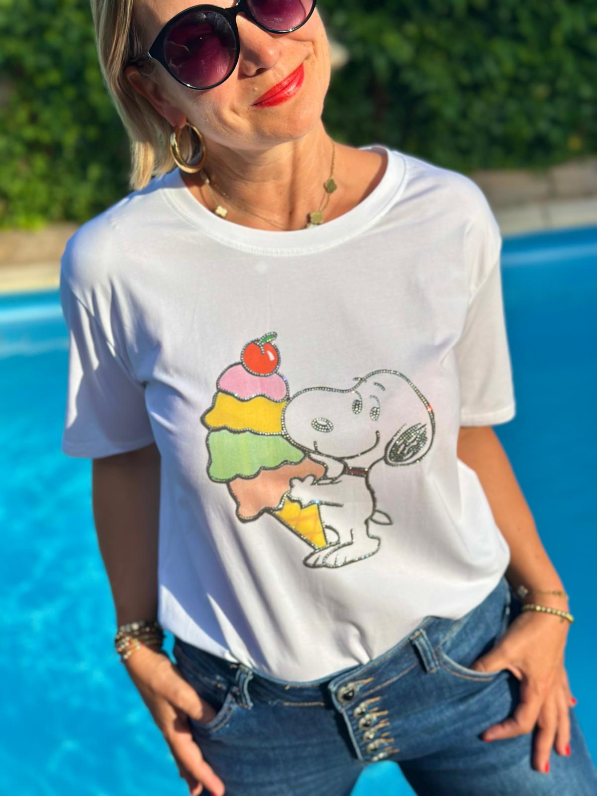 Süßes SNOOPY Shirt "EIS"