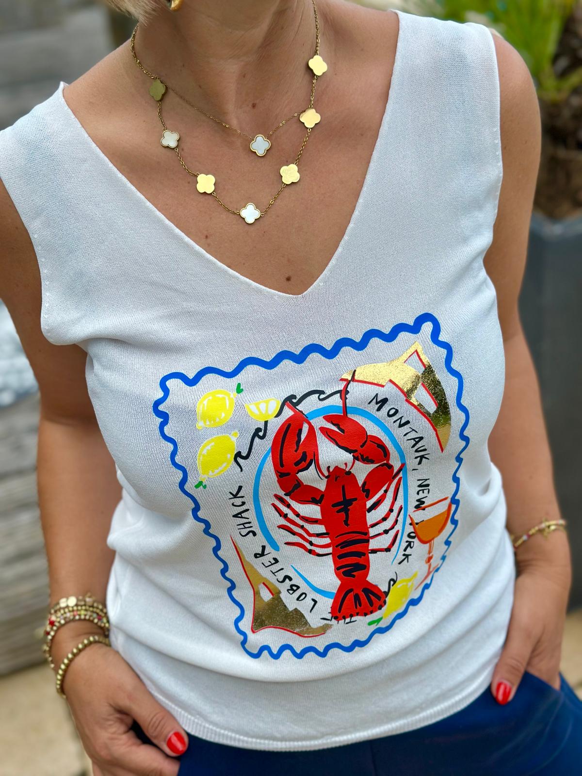 Sommer-Top "LOBSTER"