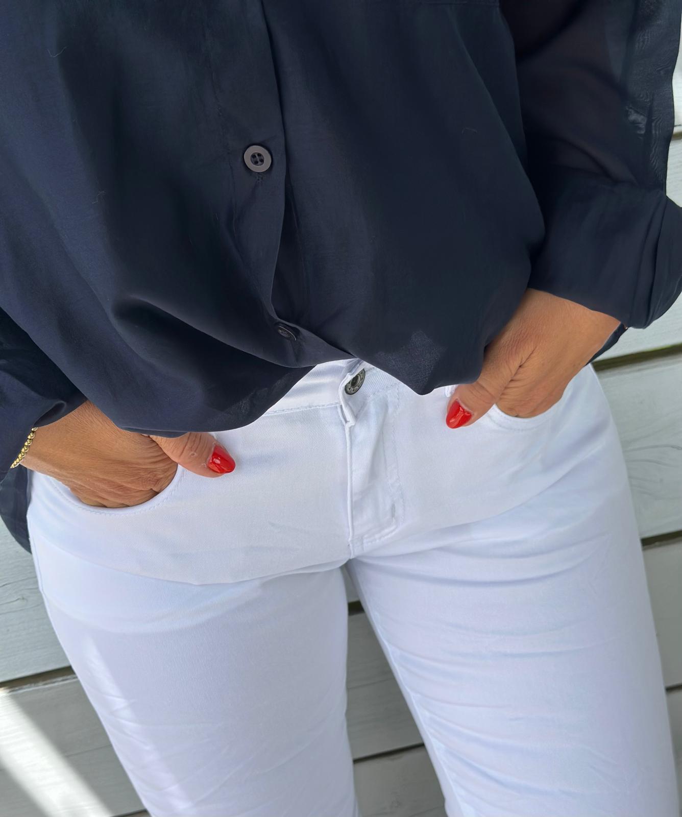 CLASSY BLUSE "MARINE"