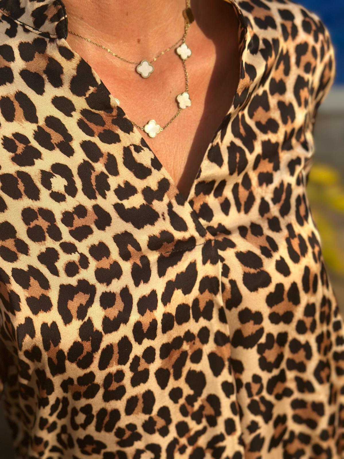 Sommerkleid "VALENTINA" in LEO LEO LEO