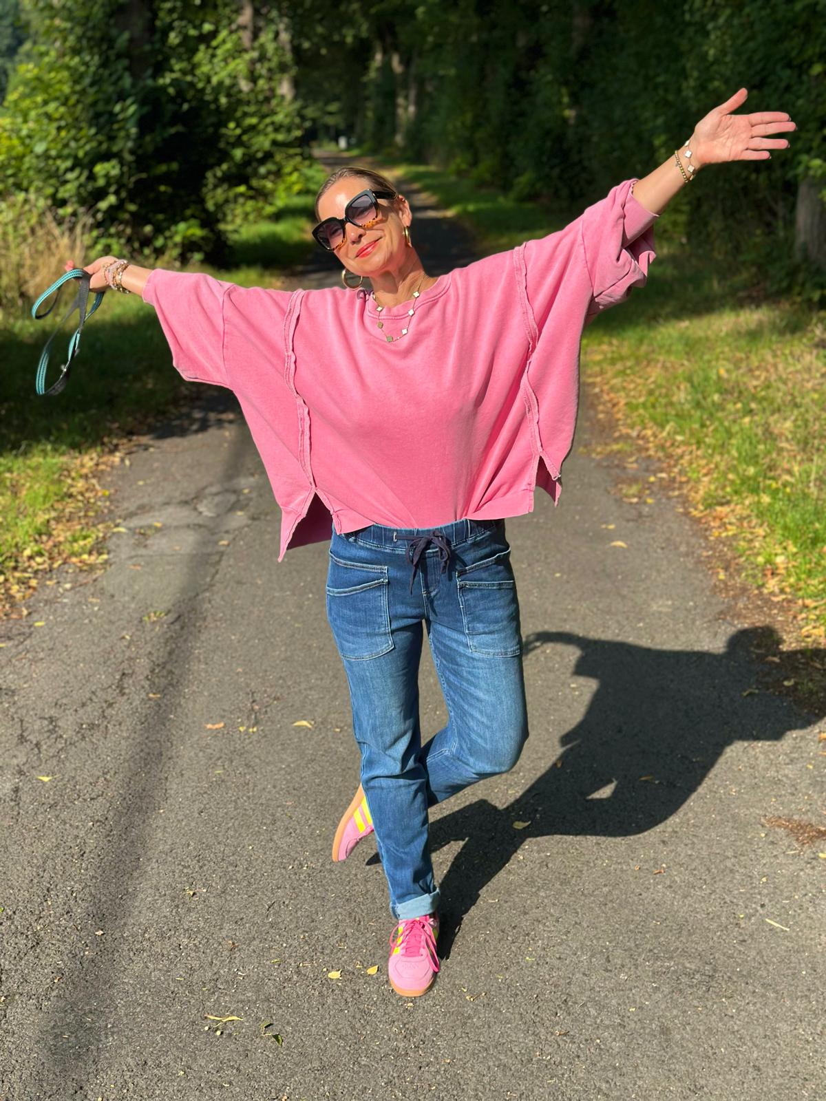 Oversized Sweatshirt LIGHT PINKY