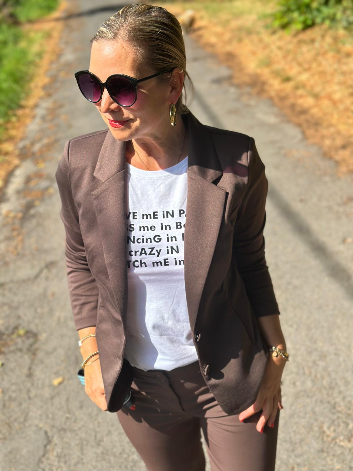 SC-DANIELA 1 BLAZER BRAUN