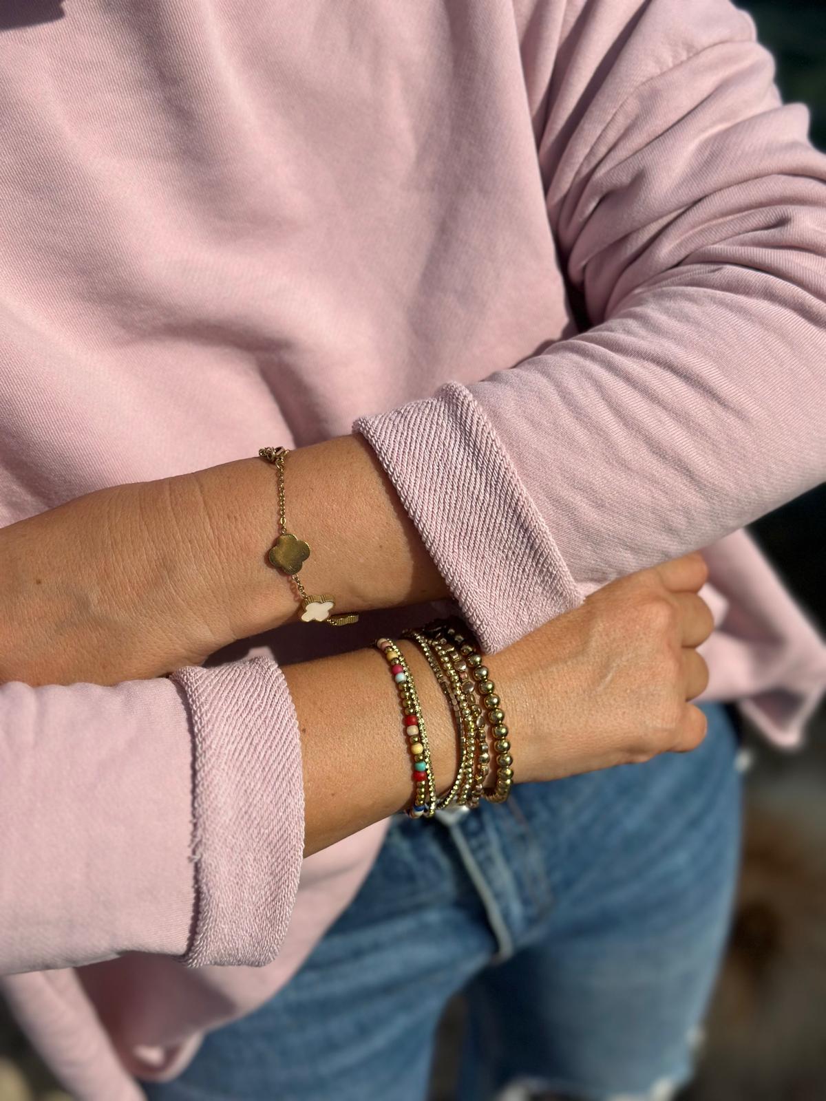 Süßes Herbst Sweatshirt in Rosé
