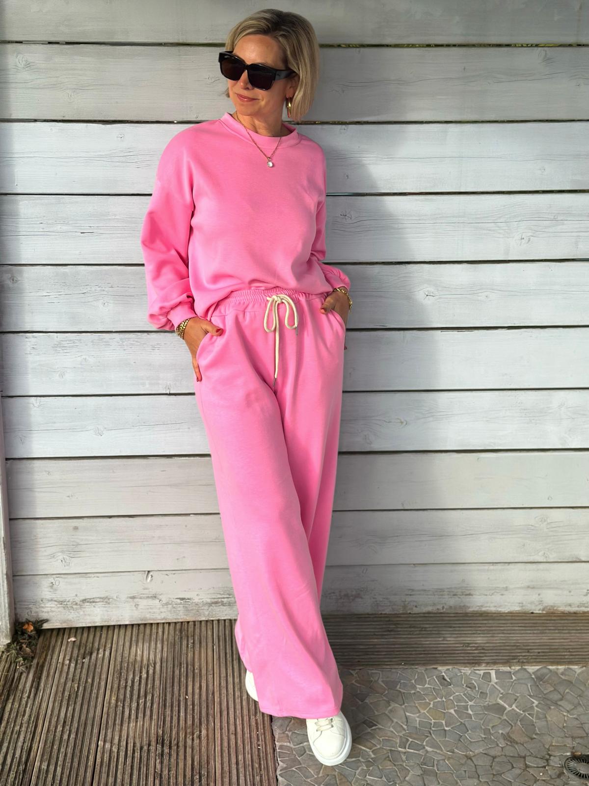 Soft Touch Sweatshirt in Pink