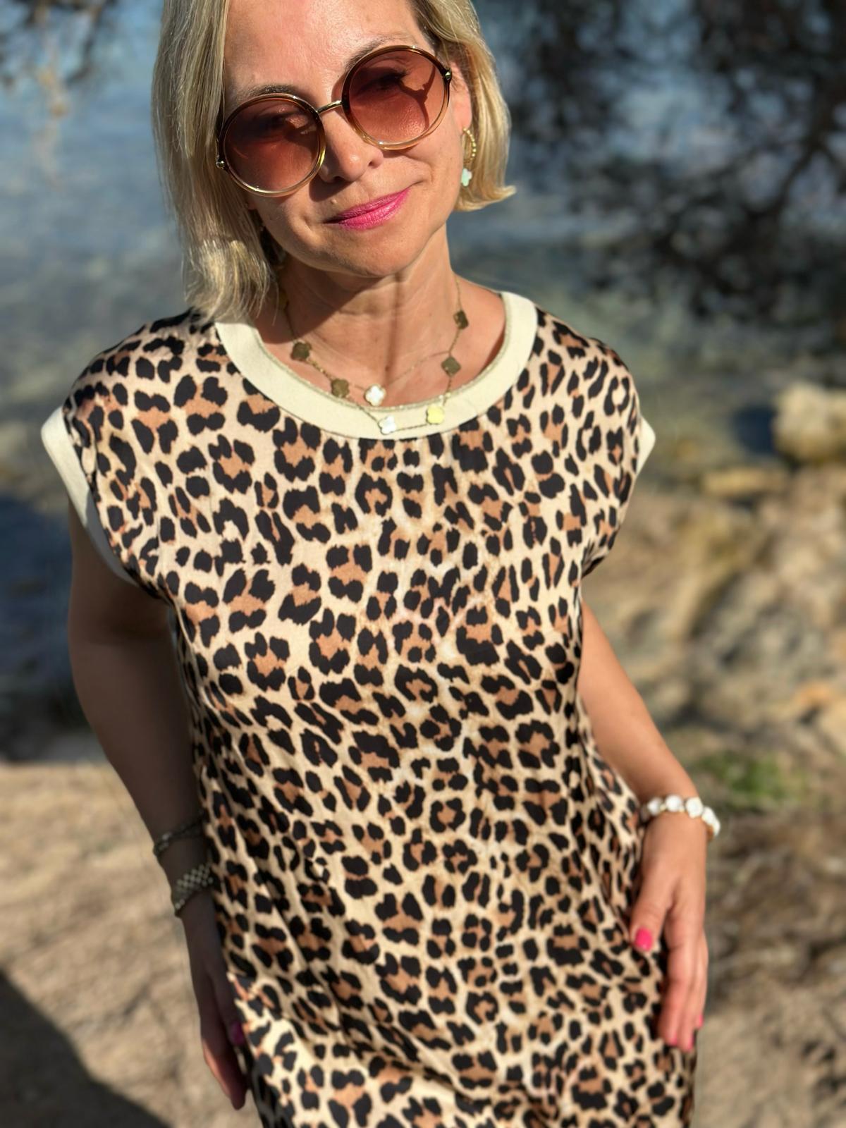 Maxikleid „Savanna Chic“ - Leo Love