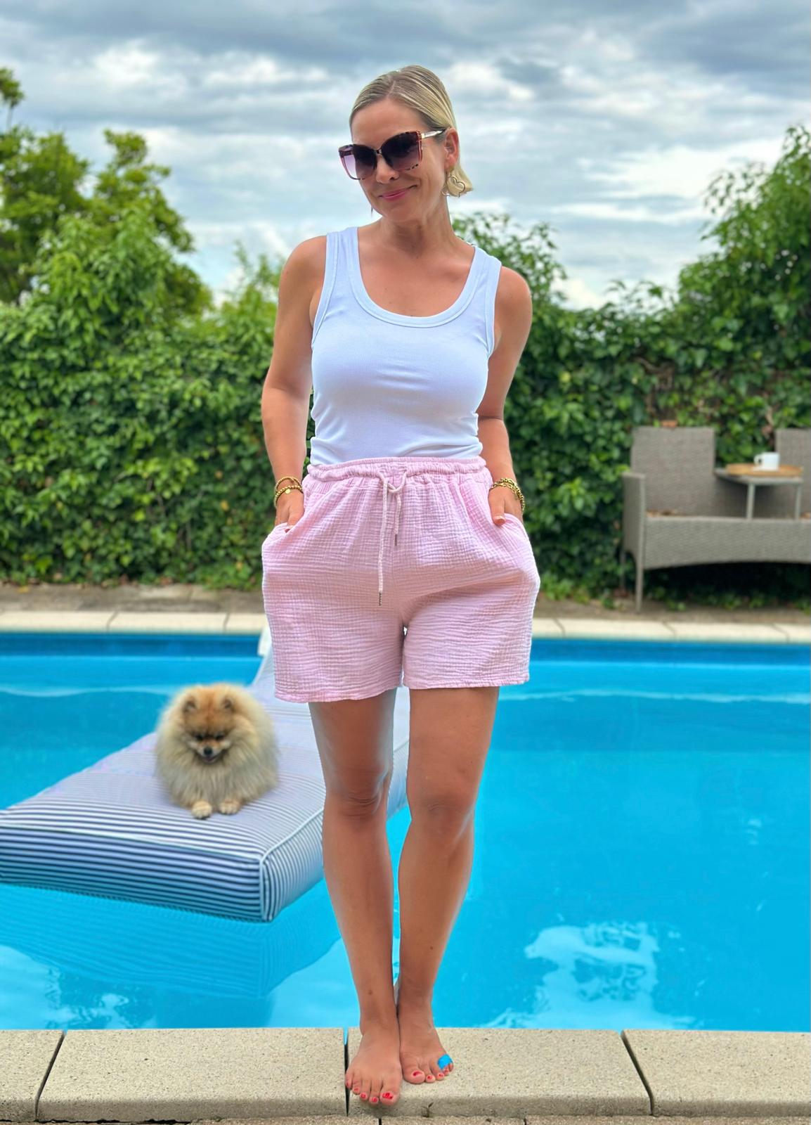 Rippentop „Summer Essential“ – Weiß