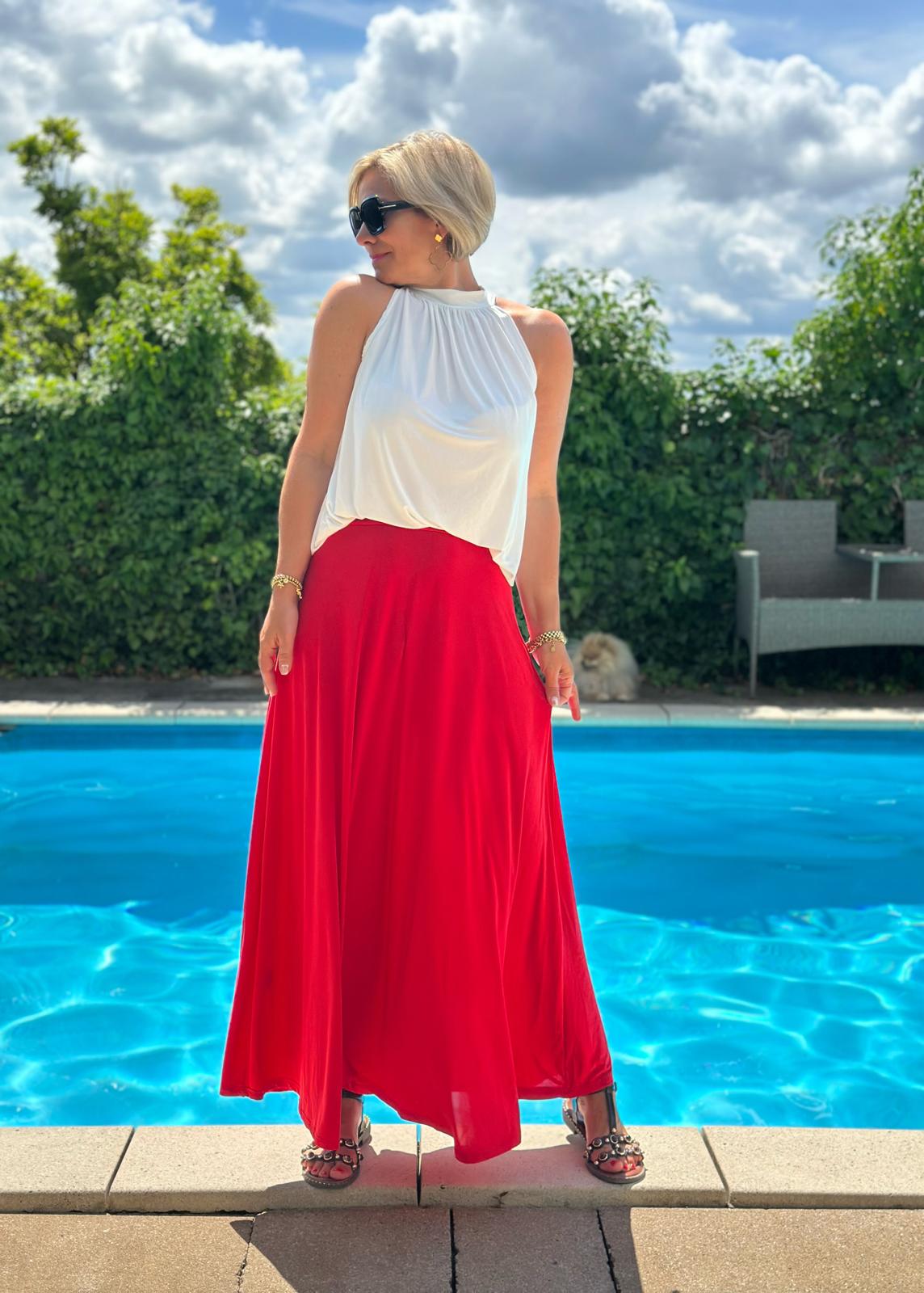 Maxirock „Capri Rouge“