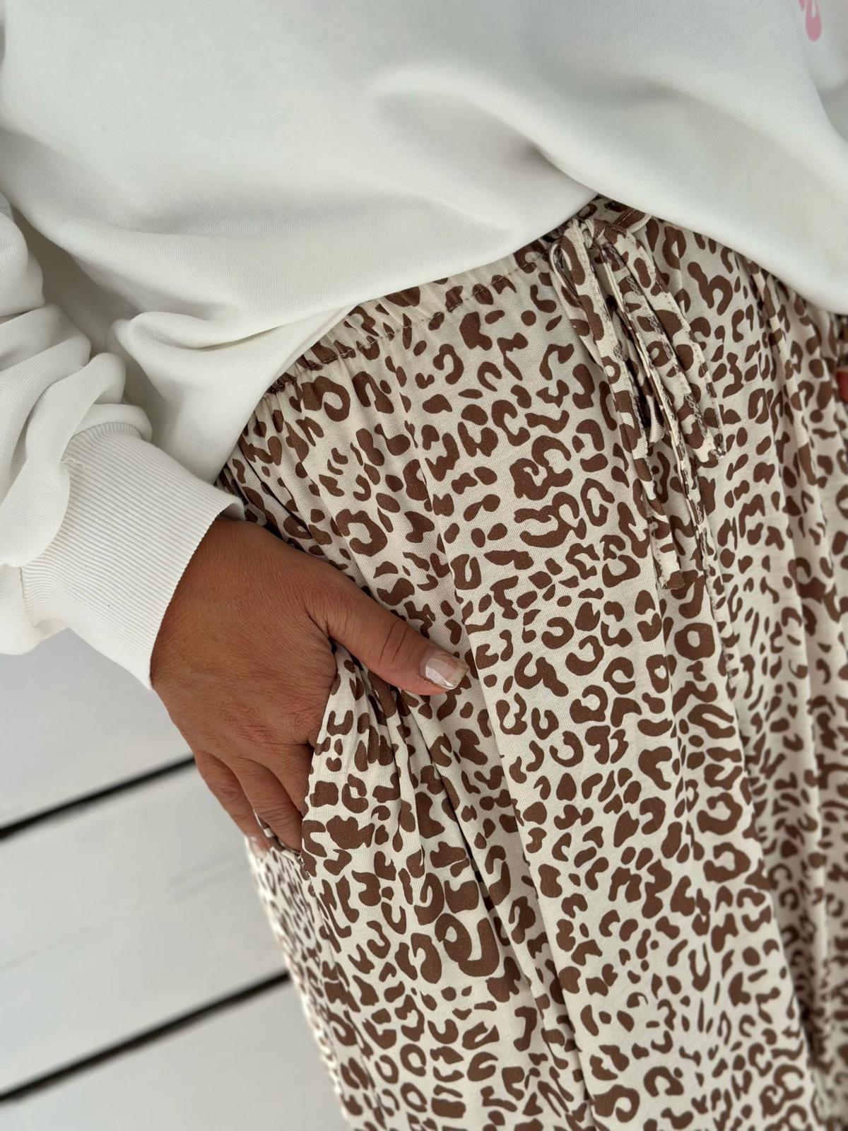 Paloma Leo Hose in Dark Mocca