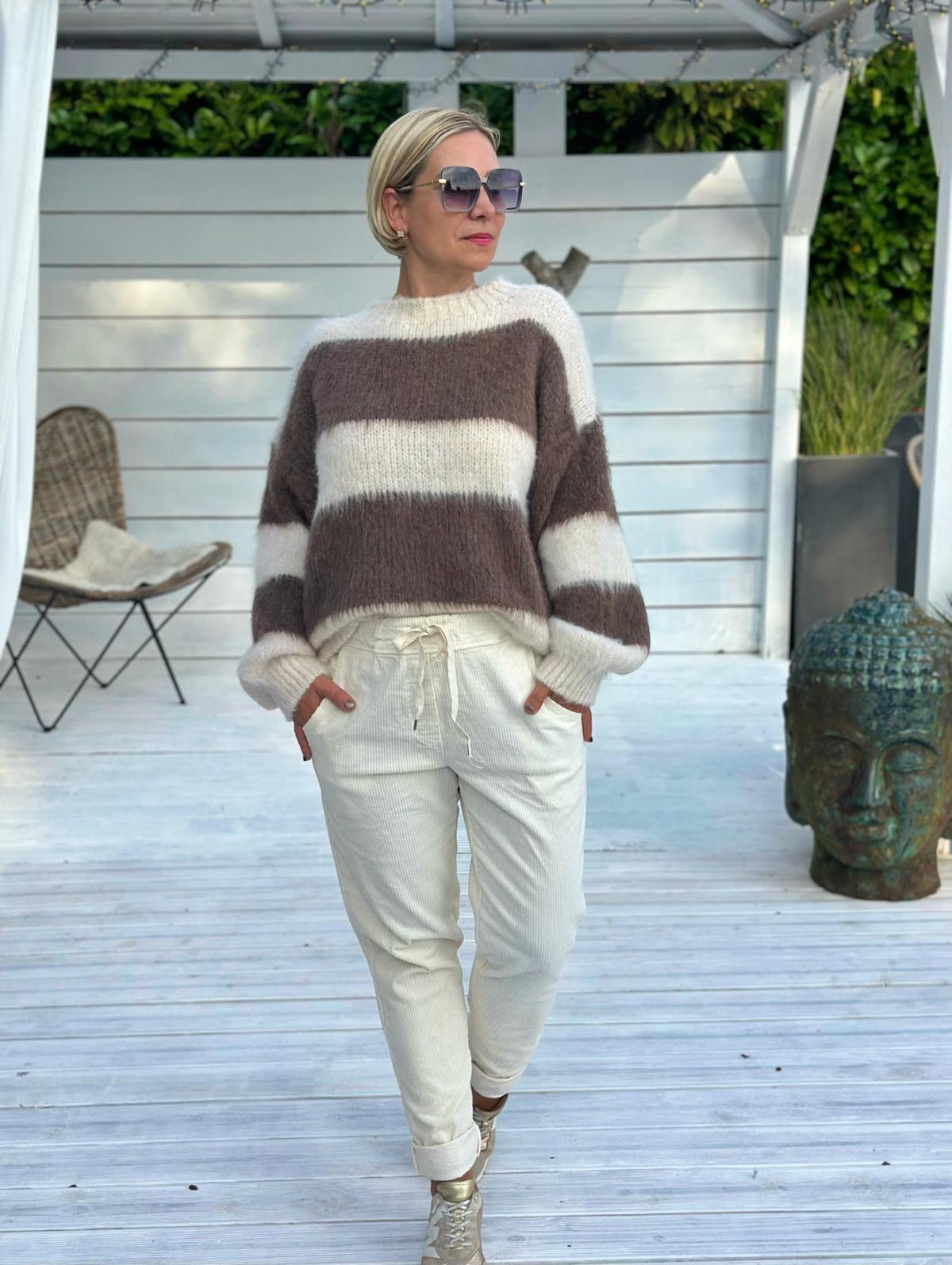 Cordhose „Cozy Cord“ – Cremé
