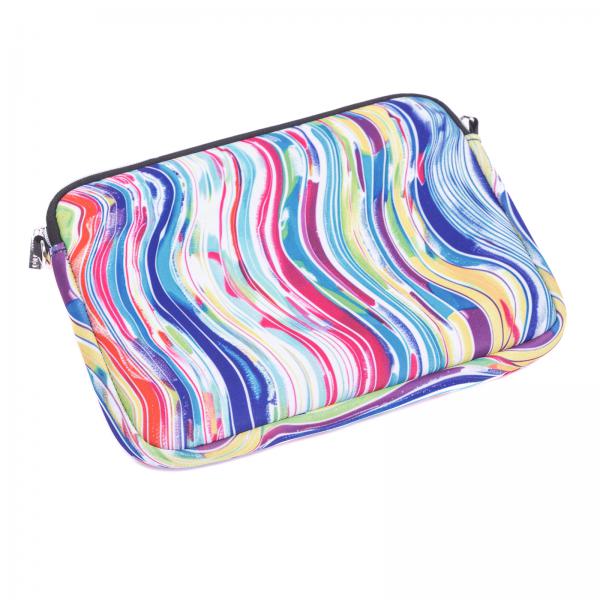 MOO ILO FLIPPIS & Neopren Tasche in Katja Rainbow