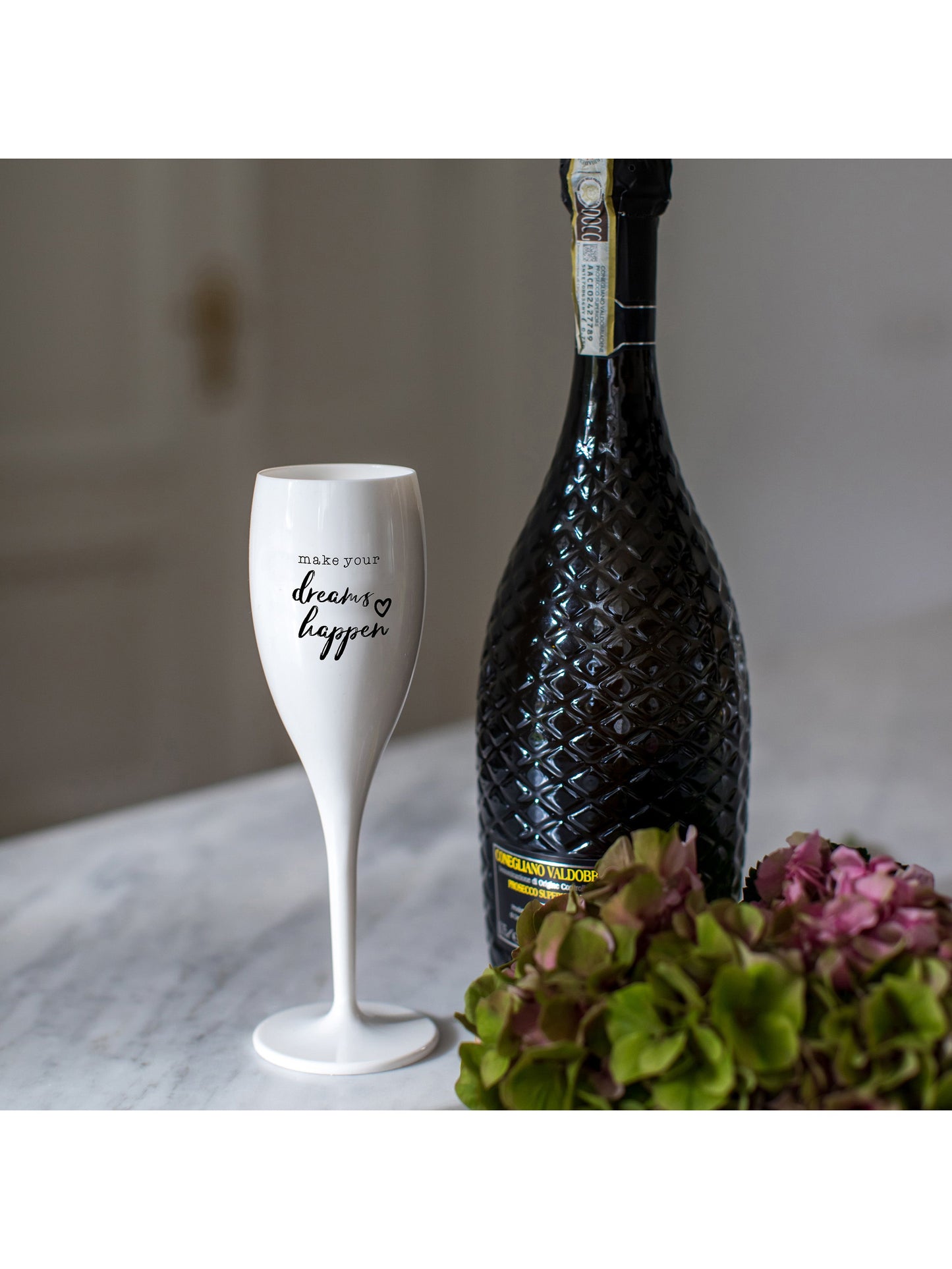 Sektglas CHEERS No. 1 DREAMS HAPPEN