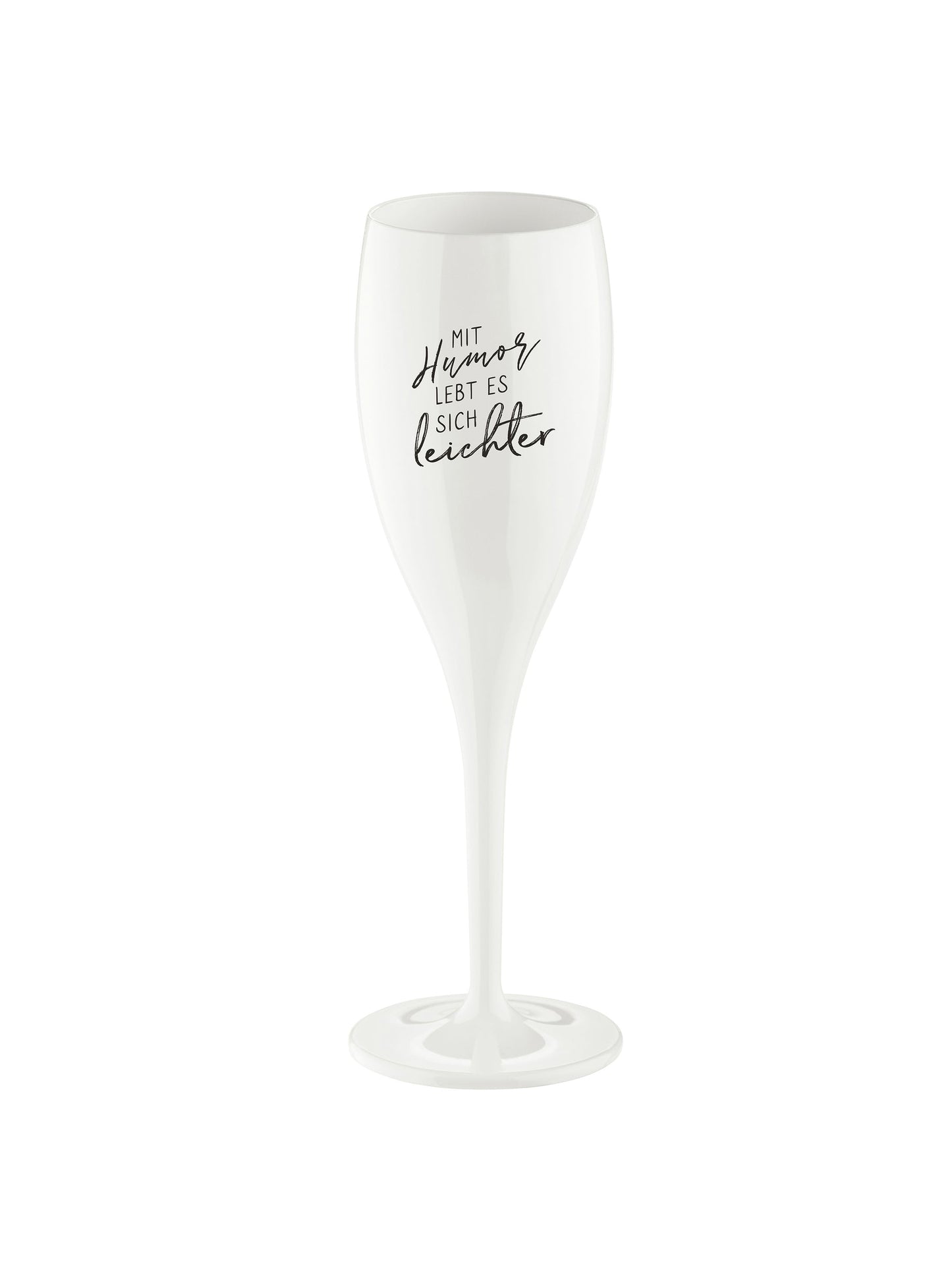 Sektglas CHEERS No. 1 MIT HUMOR