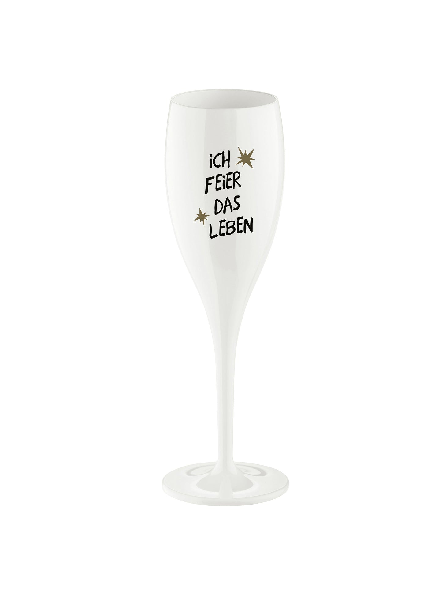 Sektglas CHEERS No. 1 ICH FEIER DAS LEBEN