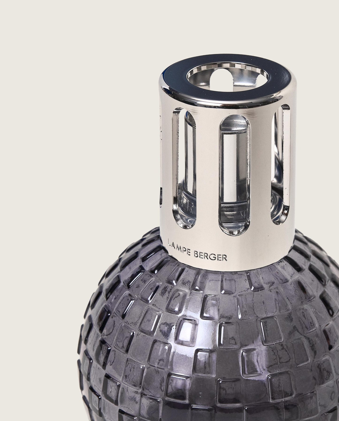 Lampe Berger Disco Grau - Pudriger Amber
