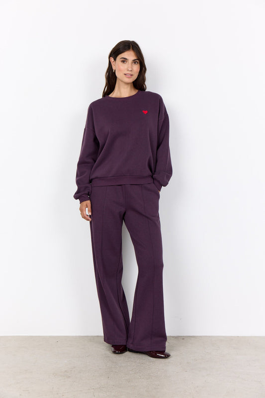 SC-ANGELIN 18 SWEATSHIRT VIOLETT