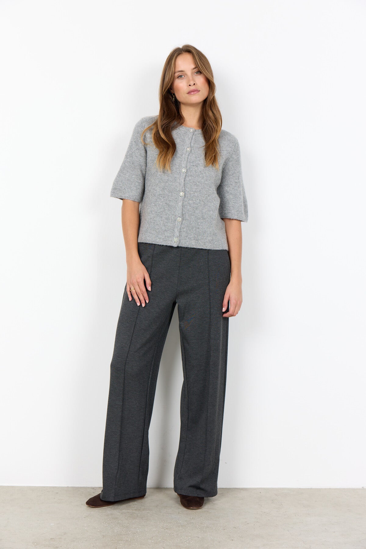 SC-AVALON 2 CARDIGAN GRAU