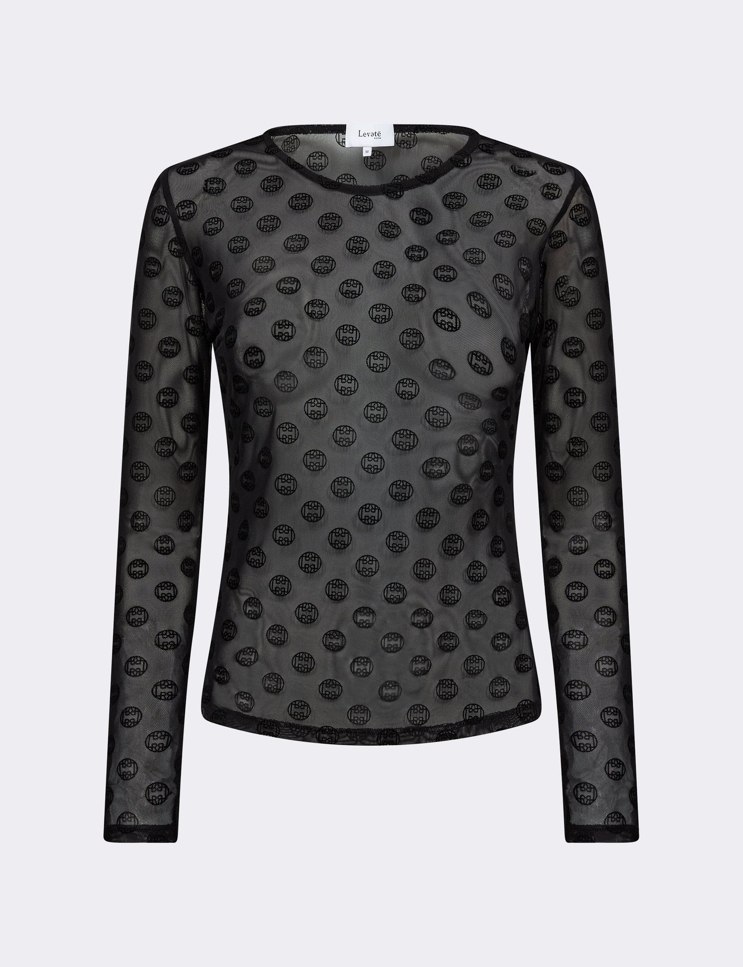 LR-TELA AOP 1 T-Shirt Schwarz