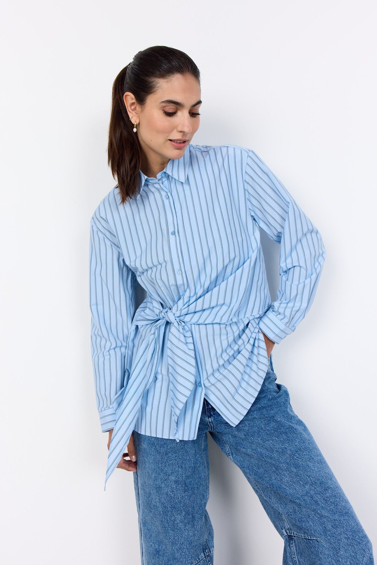SC-BARDOT 3 HEMD HELLBLAU