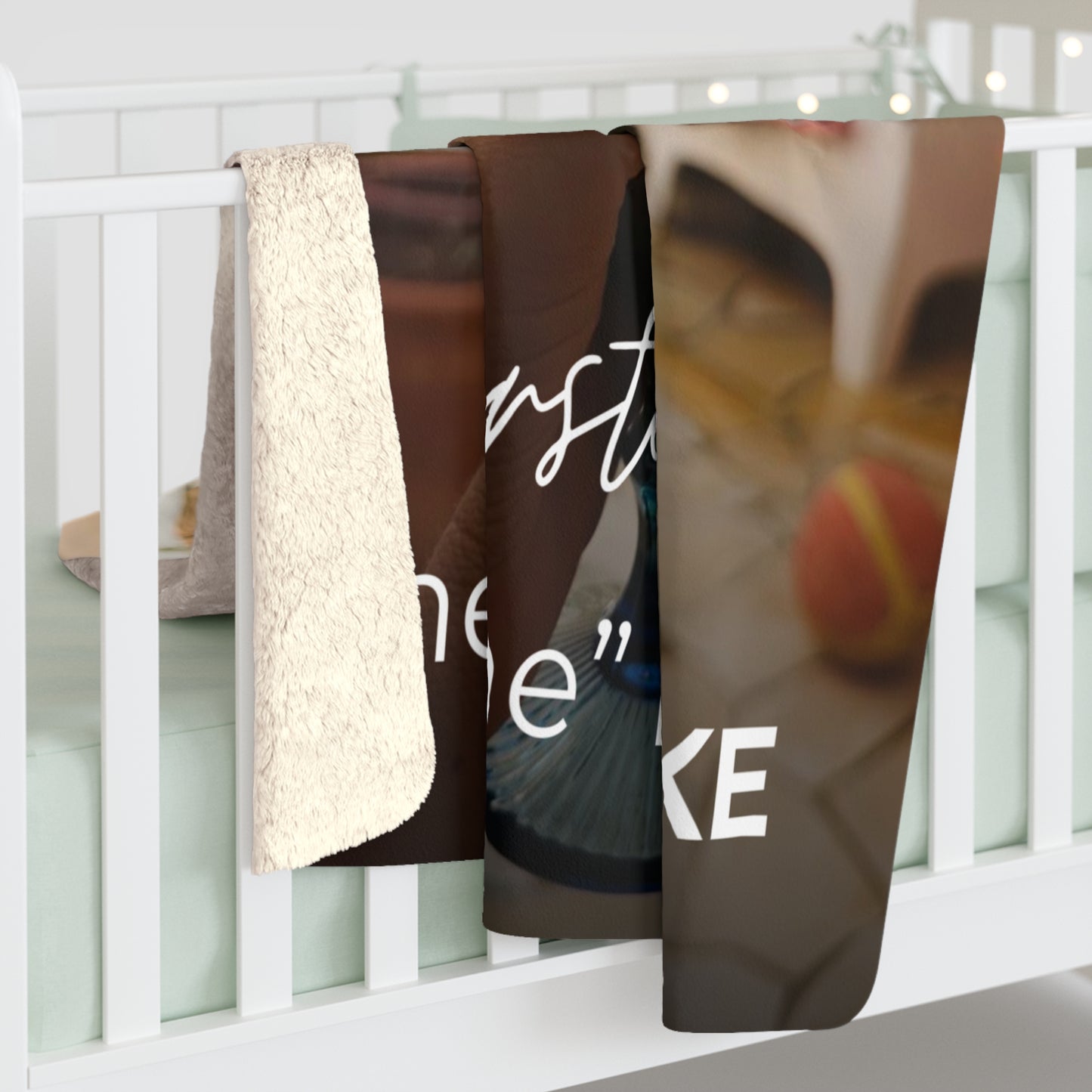 KIRSTEN PERSÖNLICH Decke "me time", lade Dein Bild und Deinen Namen hoch!