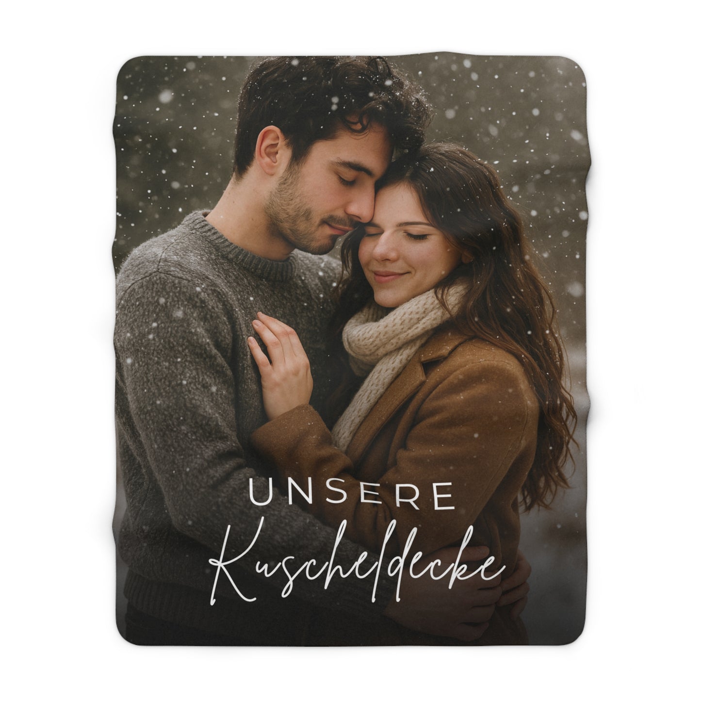 KIRSTEN PERSÖNLICH Decke "Unsere Kuscheldecke", ladet Euer Bild hoch!