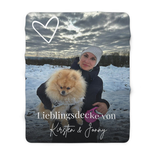 KIRSTEN PERSÖNLICH Decke "Du & Ich"