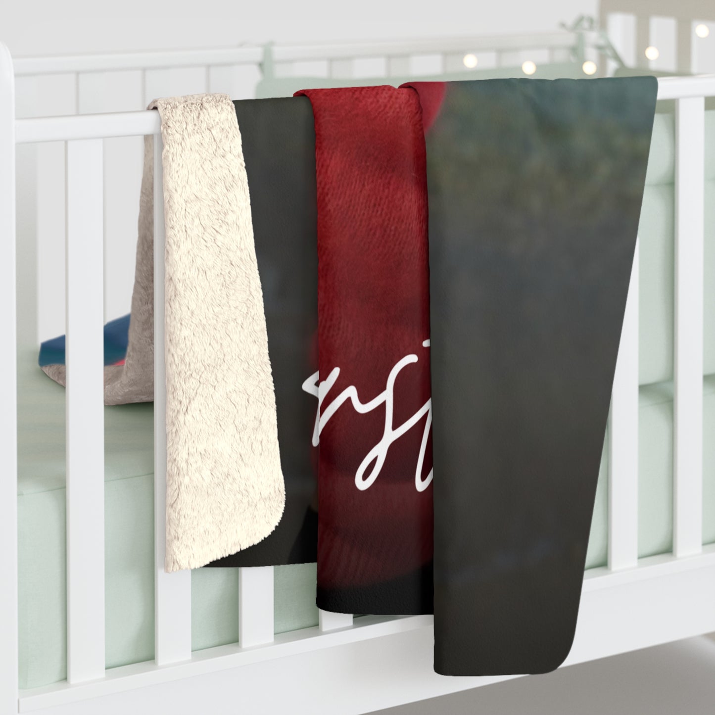 KIRSTEN PERSÖNLICH Decke "DU", lade Dein Bild hoch und wähle Deinen Namen!