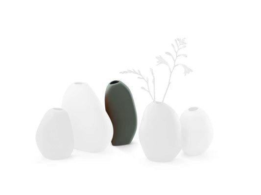 BUD Vase Graugrün