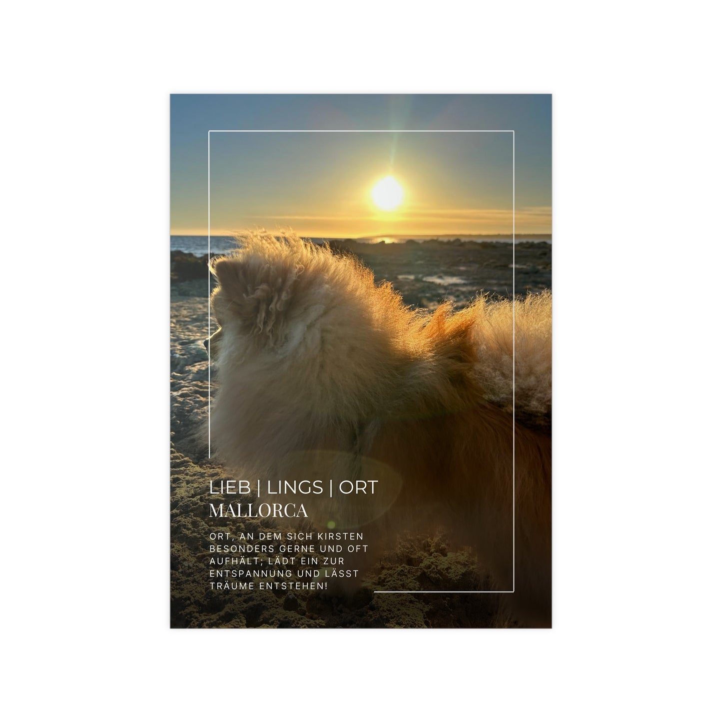 KIRSTEN PERSÖNLICH Poster "Lieblingsort"