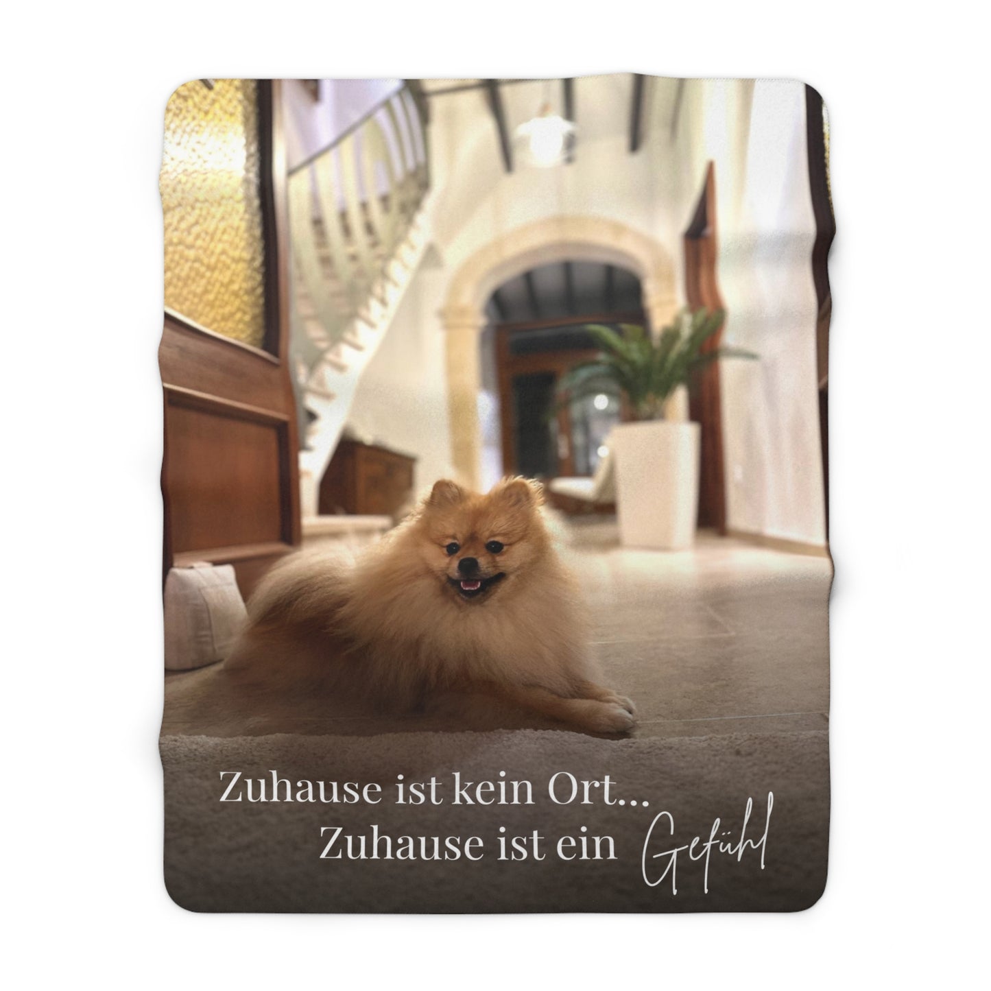 KIRSTEN PERSÖNLICH Decke "Zuhause"