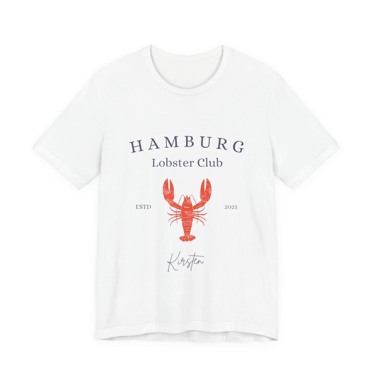 KIRSTENS "LOBSTER CLUB" Shirt zum personalisieren