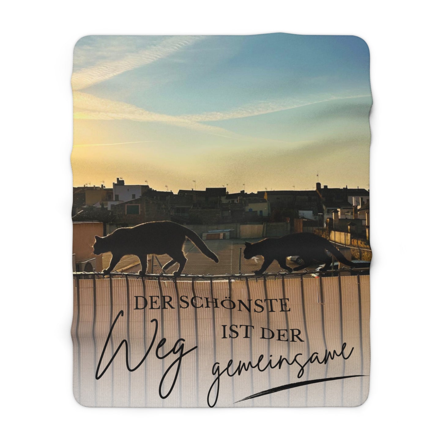 KIRSTEN PERSÖNLICH Decke "Der gemeinsame Weg", lade Dein Bild hoch!