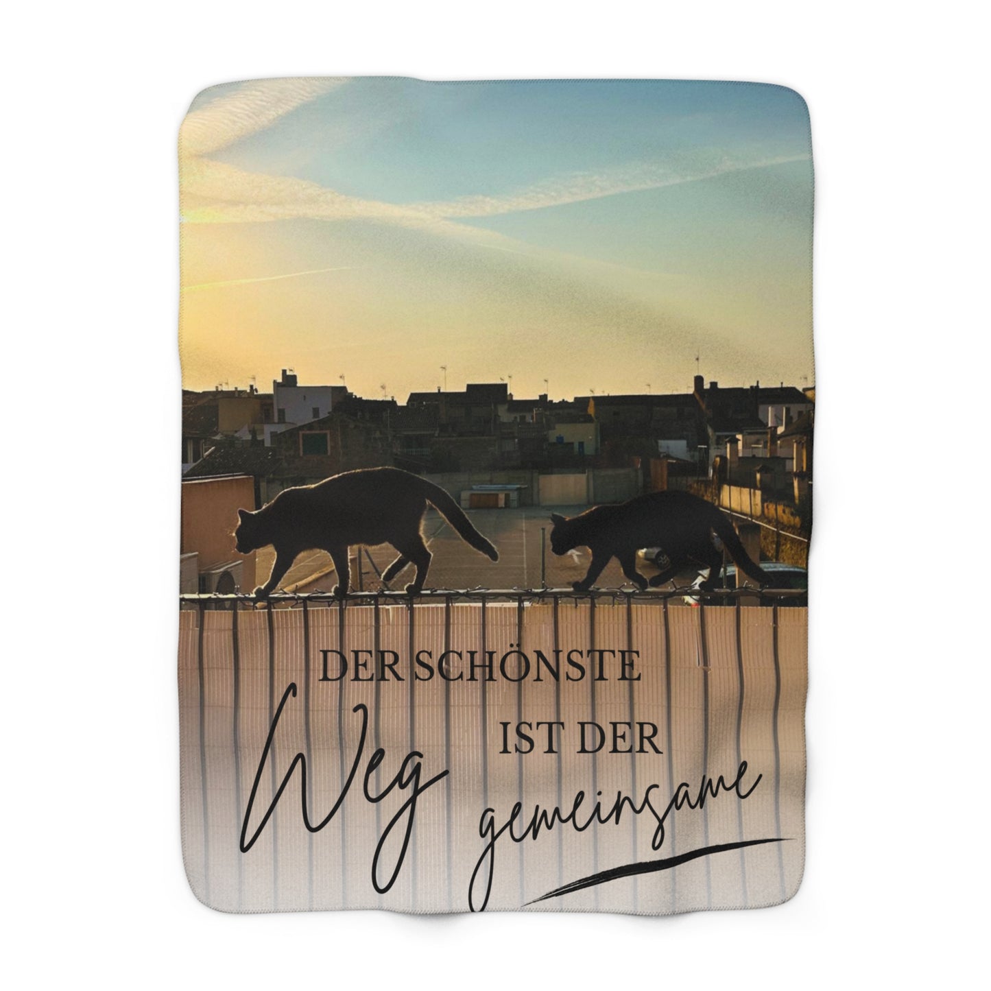 KIRSTEN PERSÖNLICH Decke "Der gemeinsame Weg", lade Dein Bild hoch!