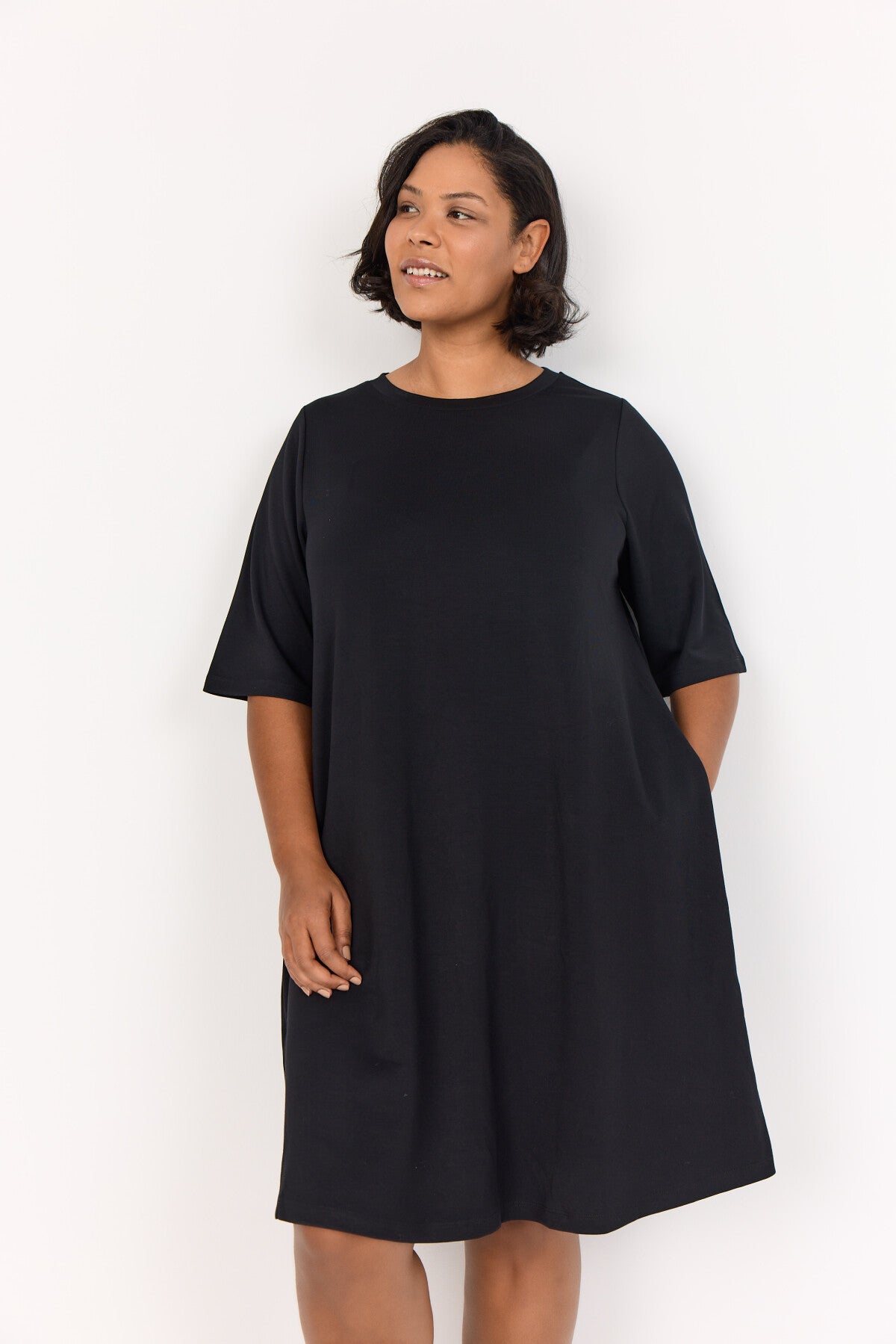 WA-SABINA 24 - Jerseykleid - BLACK
