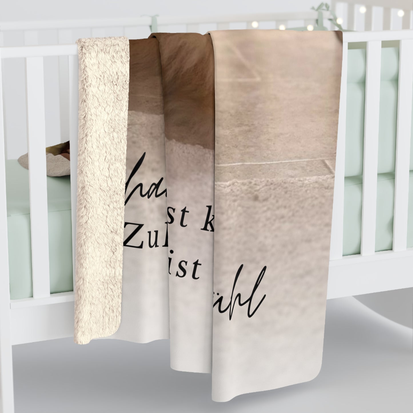 KIRSTEN PERSÖNLICH Decke "Zuhause", lade Dein Bild hoch!