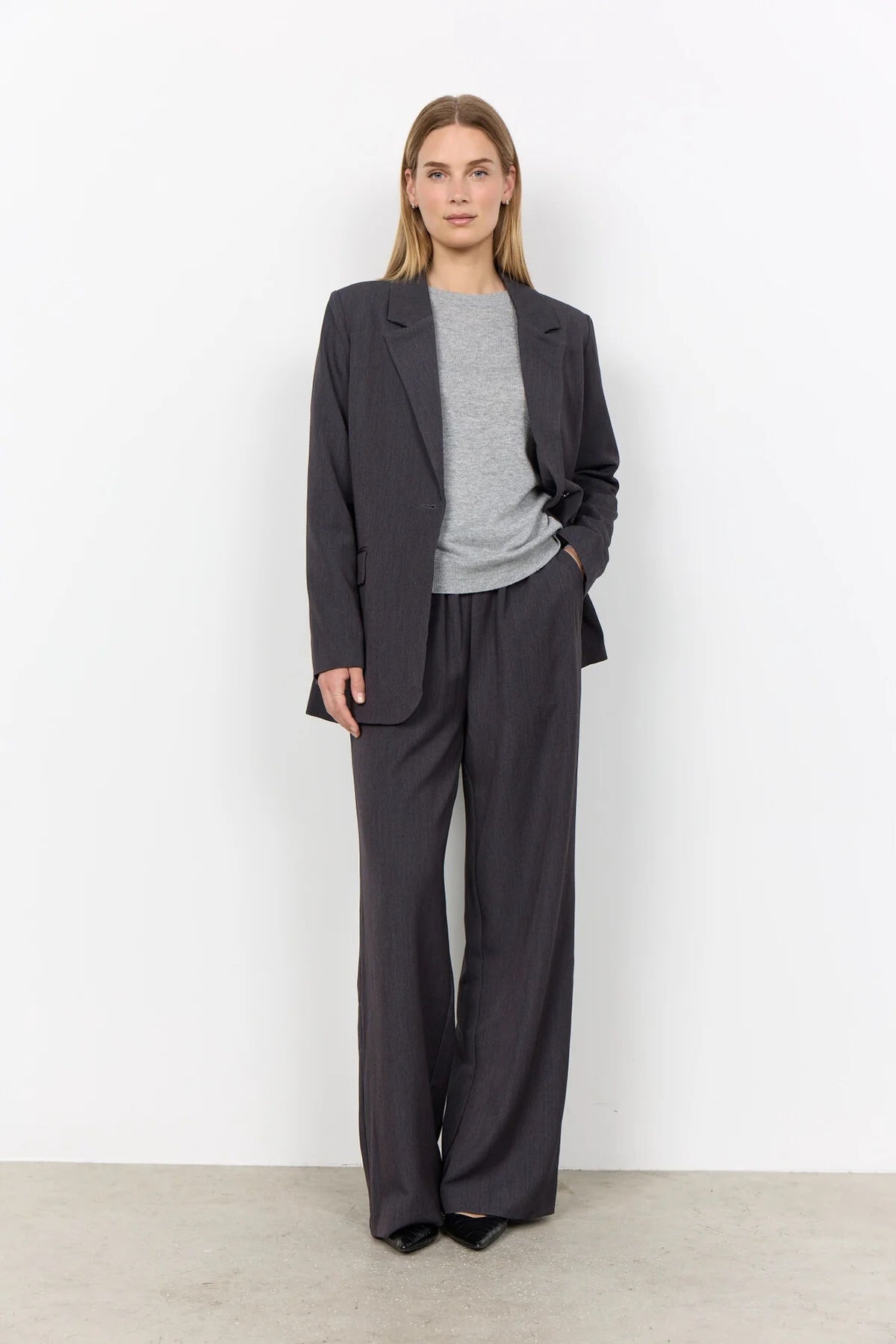 SC-ANN 2 BLAZER DUNKELGRAU