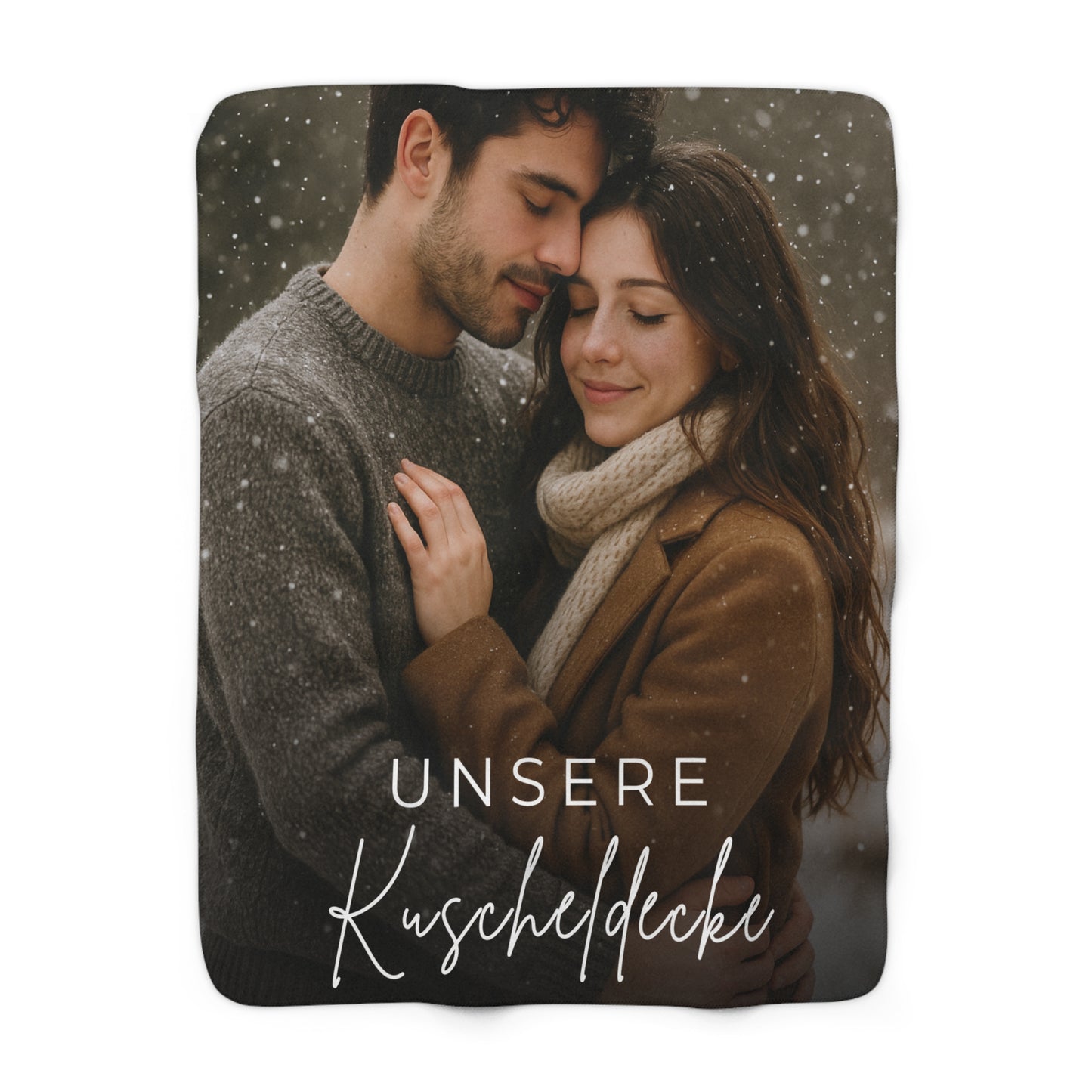 KIRSTEN PERSÖNLICH Decke "Unsere Kuscheldecke", ladet Euer Bild hoch!