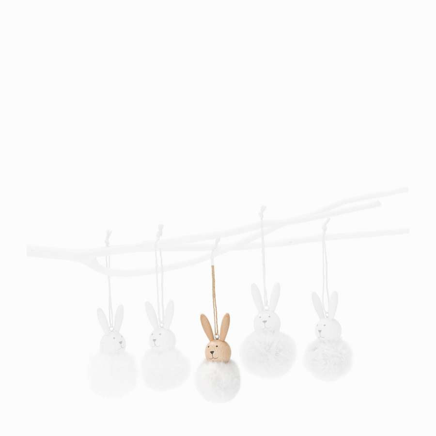 EMMY Hasenhänger Weiß