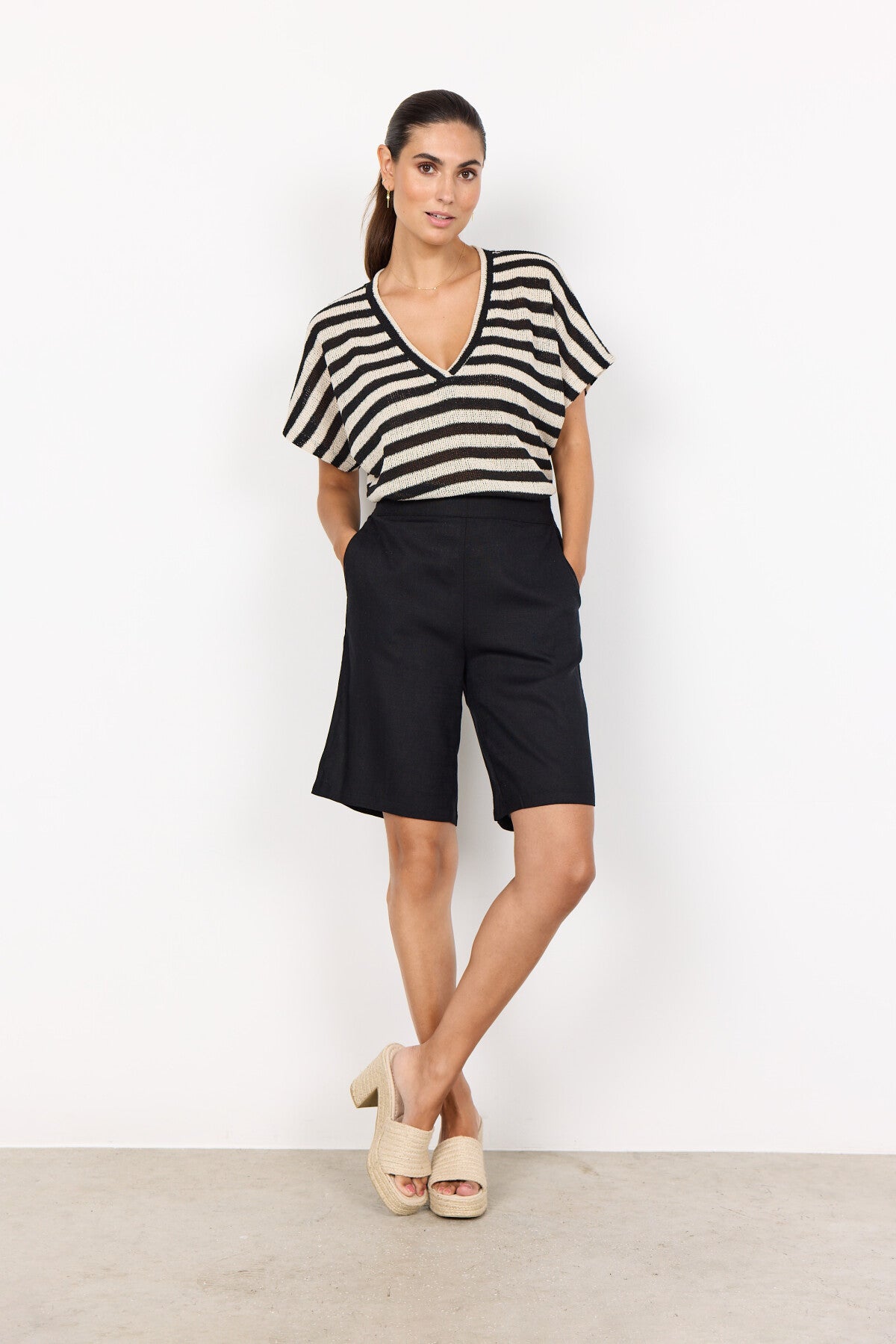 SC-ROZALIA 3-B SHORTS BLACK