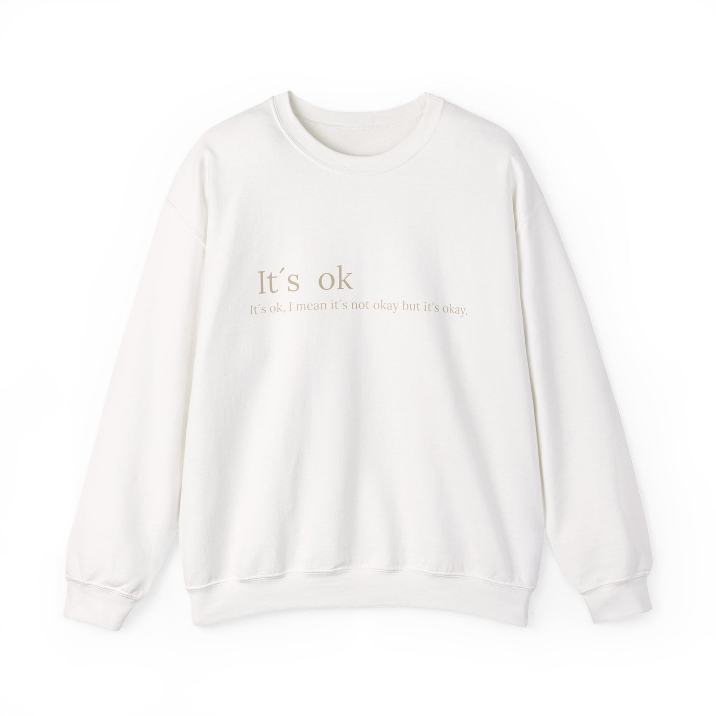 KIRSTEN PERSÖNLICH Sweatshirt "It´s ok"