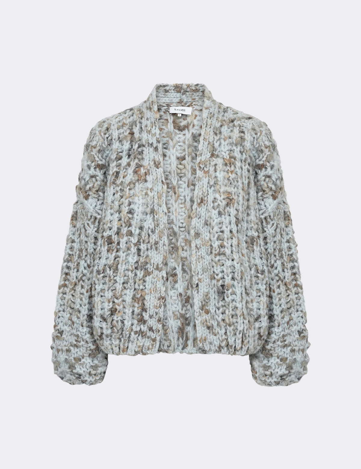 LR-TINO 1 Strickjacke Hellblau